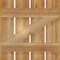 Ekena Millwork Spaced Board-n-Batten Shutters w/Z-Bar, Rough Sawn Western Red Cedar, 23W x 23H, PR RBS06Z23X023RWR - alternate 5